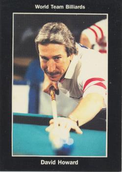 1993 Pro Billiards Tour #82 David Howard Front